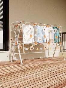 Cesta de secado para exteriores, tendedero de ropa, cubierta de secadora de ropa para balcón del hogar, protección contra la lluvia y los excrementos de aves - Multicolor - Ver 5
