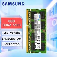Samsung 三星笔记本电脑内存 DDR3 1.5V 1333MHz/1600MHz 8GB 204针 SO-DIMM 内存条，适用于笔记本电脑，圣诞礼物/新年礼物/节日礼物/圣诞特辑
