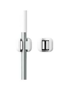 2pcs No Drill Mop Clip Suction Cup Mop Holder Wall Mount Mop Hook Broom Rack Mop Hanger Storage Clip