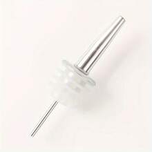 Olive Oil Dispenser For Kitchen, Oil And Vinegar Dispenser Set, Glass Olive Oil Dispenser Bottle, Soy Sauce Dispenser, Coffee Syrup Bottles | Set Of 2 - Silver Oil Dispenser Father Gift, Family Dinner Supplies, Christmas Party Supplies - 銀色 - 查看 3