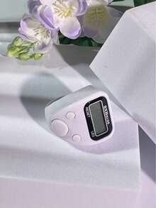 1 pieza Contador de anillo multifunción, Contador LED, Contador de dedos mini colorido, Contador electrónico preciso, Adecuado para recitación de festivales, Conteo de oraciones diarias de festivales, Aplicable para creyentes islámicos y practicantes religiosos de todas las edades - Multicolor - Ver 21