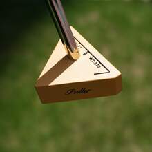 ENCORE Low Torque Putting Trainer, CNC Milled Face, Suitable For Indoor/Outdoor Putting Accuracy Practice For Men & Women, Ideal Training Putter, Includes Head Cover, 370g, 34"/35" Options, Best Gift For Thanksgiving And Christmas - Yellow - View 8