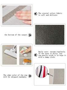 1pc Summer Soccer Carpets, Outdoor Picnic Decorative Rugs, Home Decor Carpets For Living Room, Bedroom, Bathroom, Study, Closet, Lavatory