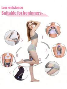 Low Resistance Thigh Shaper, Suitable For Beginners - Home Fitness Equipment, Can Shape Inner Thighs, Arms And Legs, Weight Loss Exercise Tool