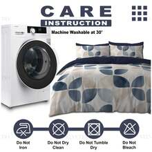 VELVETIO Premium Rae Printed Duvet Cover Set And Matching Pillowcase Soft Warm And Lightweight Quilt Bedding For All Seasons - Multicolor - View 6