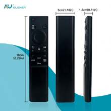 AU CLICKER 1 个 BN59-01388 电视遥控器，兼容大多数智能电视型号 - 黑色 - 查看 8