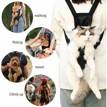 Pet Carrier Backpack, Adjustable Pet Front Cat Dog Carrier Backpack Travel Bag, Legs Out, Easy-Fit For Traveling Hiking Camping For Small Medium Dogs Cats Puppies Portable Pet Carrier Backpack, Adjustable Pet Front Cat And Dog Carrier Backpack For Hiking And Riding Pet Adjustable Dog Carrier Backpacks, Hiking Travel Backpack, Puppy Backpack, Dog Front Carrier - Black - View 8