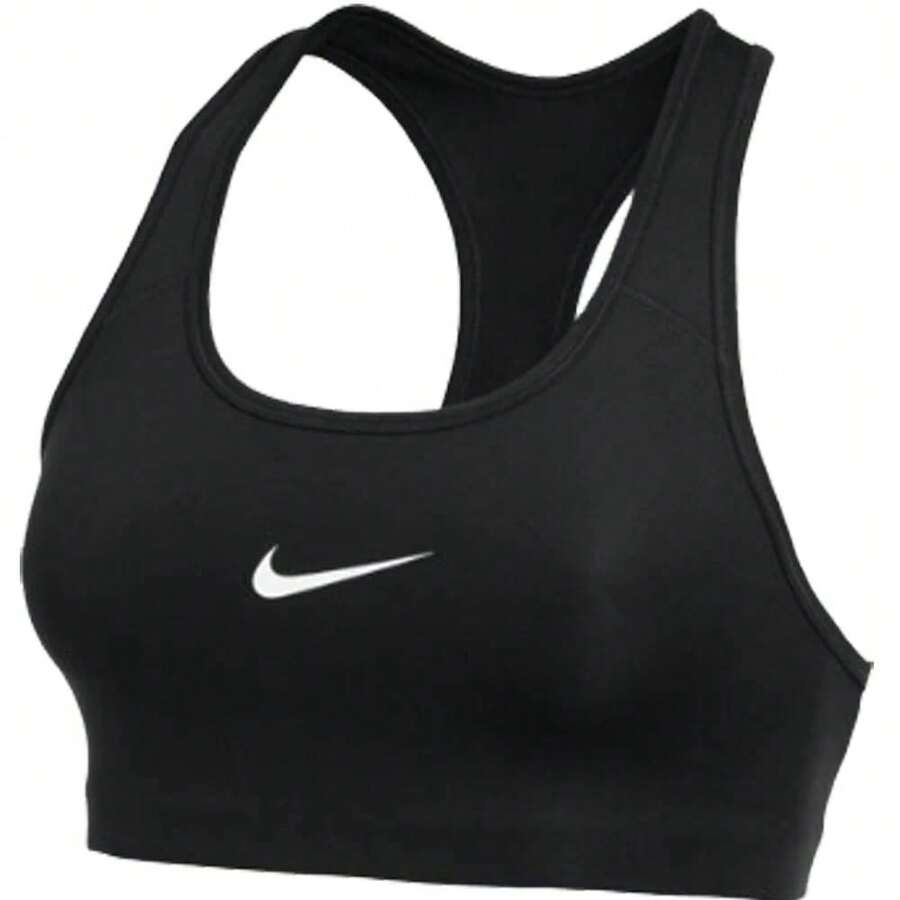 Nike Women's Swoosh Bra 2.0 - Black - View 1