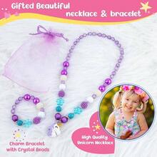 '' Musical Jewelry Box Organizer With Jewelry Set - Pink Purple Spinning Ballerina Theme, Swan Lake Tune - Jewelry Storage And Music Box - Vũ công ba lê hồng - Xem 6