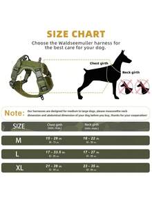 Pettorina Cane Tattica, Pettorina Militare Gilet Regolabile, Non-Pull Imbracatura Doppio Gancio in Metallo Anti-Tiro per Pastore Tedesco, Labrador in Addestramento, Passeggiate