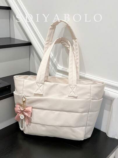 女士托特包，轻便蓬松手提包，适合旅行、工作、海滩、健身房、购物