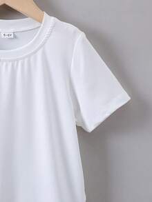 Young Boys T-Shirts - 白色 - 查看 4