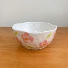 Handmade Asymmetrical Ceramic Bowl & Plate, High-Quality Salad, Fruit, Snack, Dessert, Rice, Soup Bowl - Multicolor - View 9