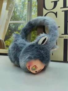 1 pièce Cache-oreilles chaud et coupe-vent mignon pour femmes, cache-oreilles pour couples, hiver