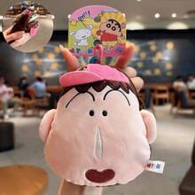 Túi đựng đồ bằng vải nhung Crayon Shin-Chan - Thiết kế Shin-Chan đầu to năng động Q-Cute, Túi đựng đồ bằng vải nhung Anime mềm mại, Túi đựng đồ hoạt hình dễ thương đựng đồ nhỏ, Nhẹ cho trẻ em và người lớn, Vải nhung chất lượng cao, Cảm giác chạm thoải mái, Đường khâu bền, Rộng rãi để đựng mỹ phẩm/chìa khóa/tai nghe, Lý tưởng để đựng đồ trong nhà/du lịch/túi xách, Quà tặng hoàn hảo cho người hâm mộ Shin-Chan, Phụ kiện Anime nóng bỏng xuyên biên giới, Dễ dàng cất giữ và mang theo - Nhiều màu - Xem 2