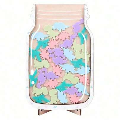 Pote de recompensa magnético de madeira com base de pé Pote motivacional Pote de recompensas de bom comportamento para ferramenta de gerenciamento de sala de aula