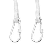 YUNRUX Rope Ladder, Rescue Ladder, 12 M Fire Ladder, Safety Ladder With Carabiners