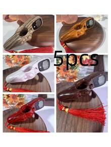 1 pieza/3 piezas Contador digital de madera con grano, útil para deportes al aire libre, como regalo, práctico y cultural, portátil - Multicolor - Ver 16