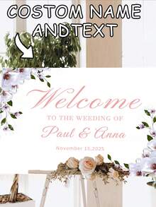 1pc Customized Engagement Party Sign, Engagement Welcome Sign, Birthday Party Sign, Graduation Party Sign, Engagement Decor, Engagement Party Decor, Engagement Sign, Birthday Sign, Graduation Sign - Multicolor - View 6