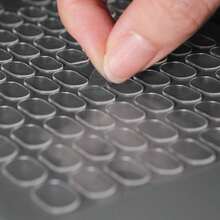 300pcs Adhesive Stick Dots Double Sided Clear Museum Putty, Removable Adhesive Putty For Wall Hanging, Crafts, Balloons, Festival, Party Decorations (0.31" X 0.51") - hình bầu dục - Xem 7