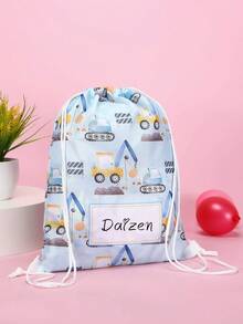 This Customized Drawstring Backpack Features An Animal Print Design, Making It Very Suitable For Sports Or Cycling. You Can Also Print Your Name Or Holiday Greetings On It. This Lightweight Coin Purse Is Suitable For Daily Use, Traveling, Shopping, Dancing, Sports And Outdoor Activities. It Is Also An Ideal Choice For Christmas, Thanksgiving, Back-To-School Season, Work, Commuting, Parties And Gatherings. It Is The Perfect Christmas Gift For Friends, Classmates, Or Even Your Daughter. - Multicolor - View 10