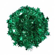 LIVINGANDHOME Living And Home Collapsible 1.2M Pop Up Tinsel Christmas Tree With Base,Christmas Decoration,Xmas Decor Tree - Green - View 7