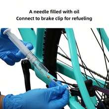 Mountain Bike & Road Bike Simple Oil Change, Refill & Brake Fluid Replacement Tool Accessories, Universal - Yellow - View 6