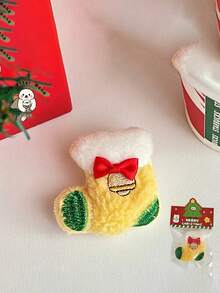 Christmas Brooch, Versatile Bag Accessory, High-Quality Decorative Figurine Gift