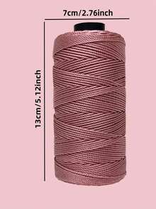 100g 3-Ply Blended Ice Silk Yarn, Handmade Crochet For Bags, Hats, Car Seat Cushions, Cup Sleeves, Slippers, Thick Yarn - Multicolor - View 2