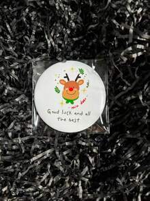 Christmas Party Decorations, Fun Brooch Decorations, Bag Accessories, Interesting Holiday Gifts For Friends, Classmates, And Family