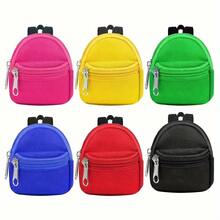 1pcs Mini Fashion Backpack Coin Purse, Random Color - Random 1 Piece - View 2