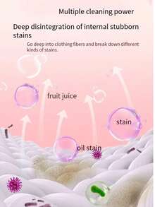 12 كبسولة منظف غسيل متركز 7 في 1 ذو رائحة زهرية طويلة الأمد، تنظيف عميق، لاستخدام المنزل - متعدد الألوان - مشاهدة 11
