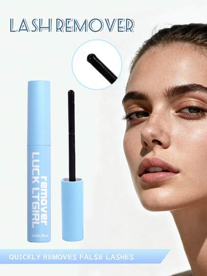 Removedor de cola para cílios 5ml Removedor de adesivo para cílios – Tamanho ideal para viagens para remoção rápida e fácil de cílios postiços, remoção rápida e sem esforço, perfeito para todas as ocasiões.