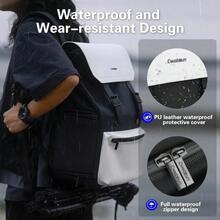 Mochila de gran capacidad para ambos hombros. Bolsa de cámara de moda y versátil. La mejor opción para bolsas de viaje, impermeable. Se puede llevar en ambos hombros. También se puede llevar como bolso de mano.