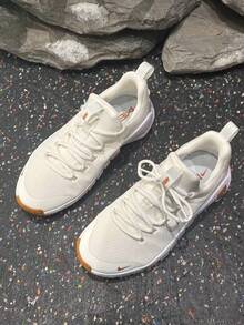 Nike 女款 Free Metcon 6 系列防滑多功能健身深蹲硬拉 Crossfit 训练鞋 - 米色 - 查看 3