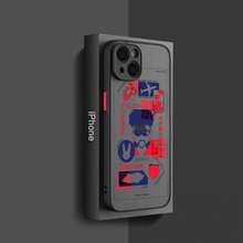 Funda de teléfono Bad Bunnys X100pre para  14 11 12 13 Mini Pro Max 8 7 Plus X XR XS MAX, cubierta mate translúcida, compatible con funda de  17, funda de  17 Pro, funda de  17 Pro Max - z5 - Ver 5