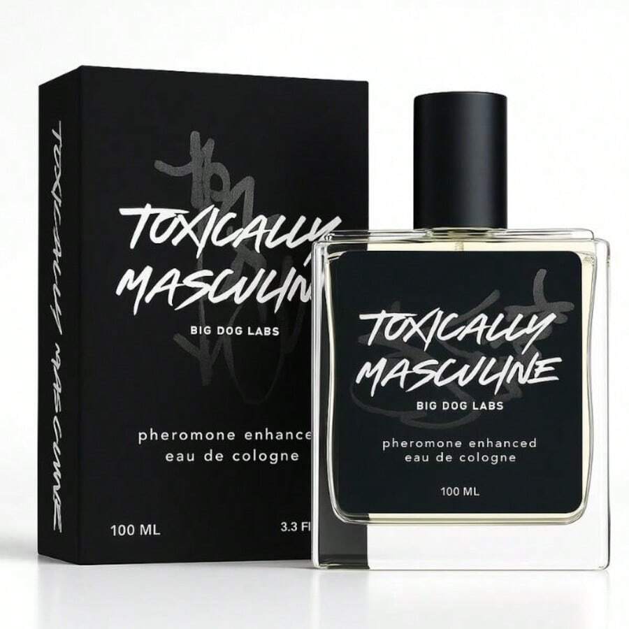 Pheromone-Infused Men's Perfume - Toxically Masculine 100ml Eau De Cologne - 預設 - 查看 1