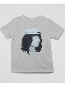 Basic T-Shirt With Djavan Print, New Model - Grey - View 1
