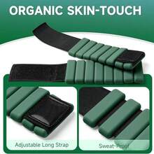 2 bucăți de greutăți reglabile pentru încheietura mâinii și glezne (unisex), set de greutăți fitness (1 lb fiecare), benzi de braț portabile pentru exerciții, yoga, mers pe jos, alergare, dans, pilates, aerobic, sală de acasă