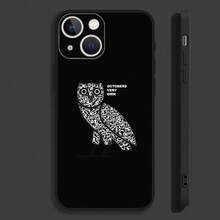 Drake O-OvO OWL Phone Case Covercompatible With  16,15,14,13,12,11,Pro,Max,Plus,Mini,X,XS,XR,8,7,6,S,SE Soft Black Case,Covercompatible With  17 Case,  17 Pro Case,  17 Pro Max Case - z2 - Xem 13