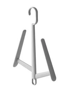 1pc Shoe Drying Rack, Balcony Window Hanging Shoe Rack, Home Anti-Wind Hanging Hook Shoe Dryer - Multicolor - View 5