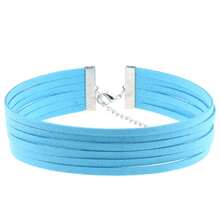 Dây chuyền choker nhung 1/2/5/10 lớp, Dây chuyền nhung nữ, Dây chuyền nhung phong cách Punk, Dây chuyền choker phong cách Gothic tối giản, Dây chuyền nữ, Dây chuyền xương đòn, Trang trí tiệc, Thích hợp cho đeo hàng ngày, dự tiệc, cosplay - Nhiều màu - Xem 22