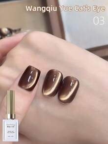 MISSMONDAY 1 Piece 15ml Meet Autumn Cat's Eye Magnetic Gel Nail Polish Removable UV LED Light Nail Polish Nail Enhancer DIY For Women - Magnetic Stick Not Included - Nhiều màu - Xem 13