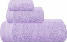 6 Pack Cotton Towel Set - 2 Bath Towels (28x55 Inch), 2 Hand Towels (16x24 Inch), 2 Washcloths (12x12 Inch) - Ideal For Everyday Use, Compact & Lightweight - Black - Purple - View 8