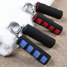 1 Piece Of Hand Gripper, Wrist Strengthener, Finger Strengthener, Home Fitness Equipment, Rehabilitation Training, Sports And Competition, Forearm Exerciser, Expander Hand Grip Wrist Trainer, Finger Grip Trainer, Fitness Sponge Hand Gripper, Sponge Hand Gripper Handle Foam Fitness Rehabilitation Training Finger Arm Strength Wrist Strengthener Exercise And Relax Muscles - ngẫu nhiên - Xem 2