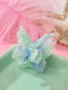 1/20pcs Multi-Color Rhinestone Butterfly Beads, Suitable For DIY Necklace, Bracelet, Earring, Keychain, Phone Strap, Decorative Pen, Couple Gifts - Multicolor - View 7