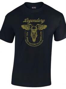 Ary Motorbike T-Shirt S Rider Motorcycle Biker - Style 1 - View 1
