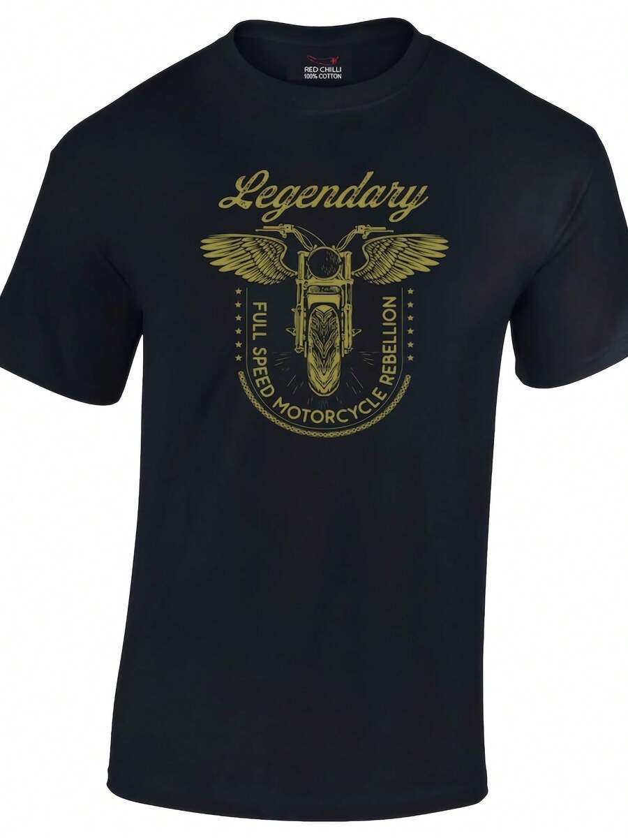 Ary Motorbike T-Shirt S Rider Motorcycle Biker - Style 1 - View 1