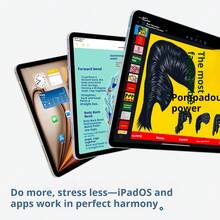 Brand-New Unboxed & Unactivated 2025 IPad Air 11-Inch – Apple M3 Chip, Liquid Retina Screen, Extended Battery Life. Perfect For Work, Learning & Creativity. - Blue - View 7