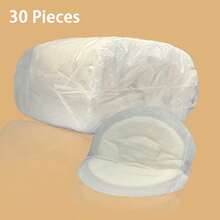 30片/50片/100片一次性护理垫，超强吸收透气，专为哺乳期妈妈设计，轻便舒适，3D轮廓设计，独立包装 - 白色 - View 11